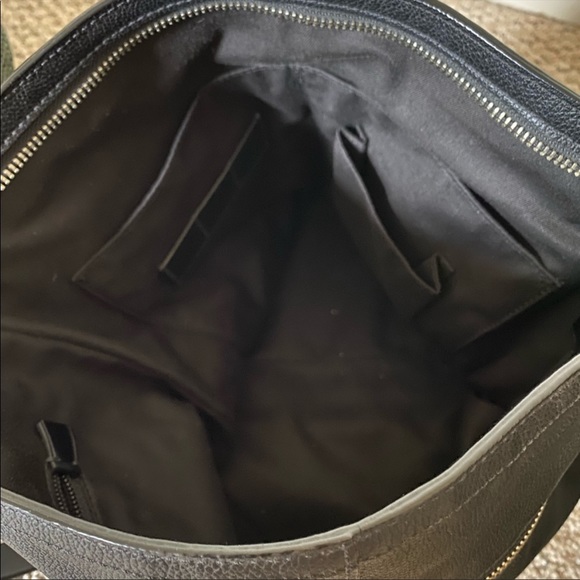 Black Leather Coach Bag - Picture 4 of 4